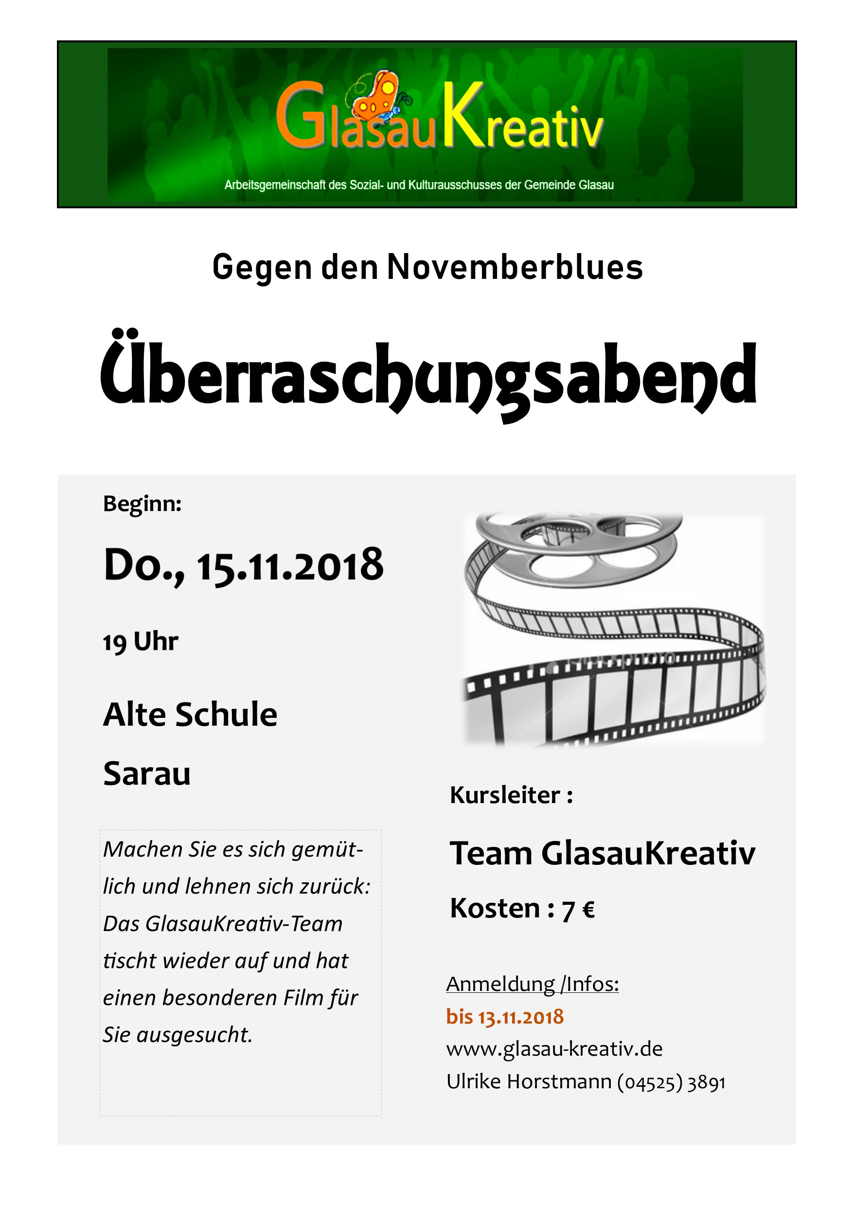 Überraschungsabend 2018